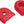 RaceFace Crank Boots: For Carbon Cranks 2-Pack Red