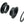 MAHLE Smartbike Systems SRAM DUB Adapter Set (3 pieces)