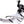 microSHIFT R8 Front Derailleur 7/8-Speed Triple 50/39/30T 31.8/34.9 Band Clamp Shimano Compatible