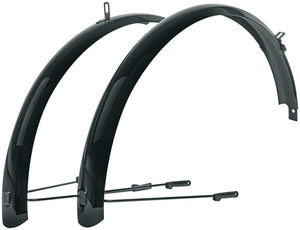 SKS B53 Bluemels Full Coverage Fender Set - 53mm 24 x 1-1.9" Black