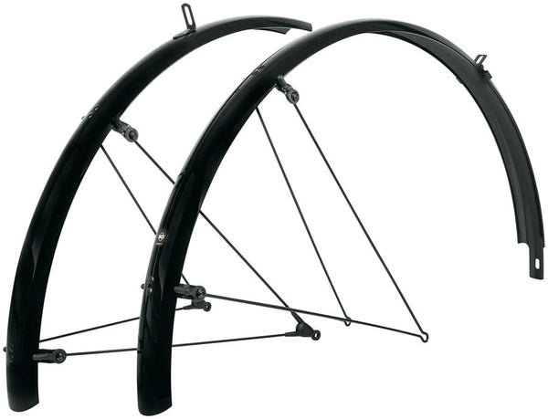 SKS B45 Bluemels Full Coverage Fender Set - 45mm 700 x 28-37 Black