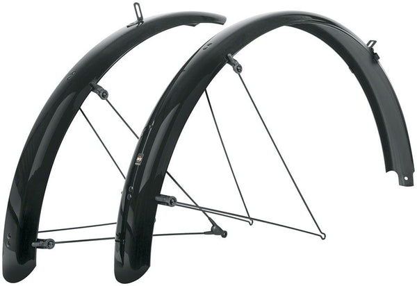 SKS B65 Bluemels Full Coverage Fender Set - 65mm 27.5/29/700 x 2.25  Black