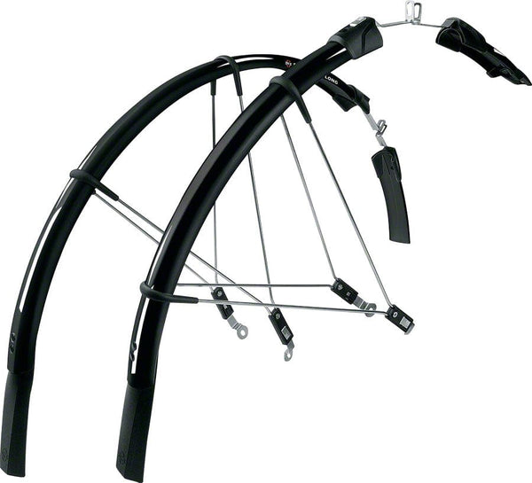 SKS Raceblade Long Fender Set 700 x 18-25: Black