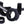 DMR Chain Tugs Chain Tensioner 14mm with 10mm Adaptor Black Pair