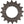 ACS Southpaw Freewheel - 16t Gun Metal For Left Hand Drive