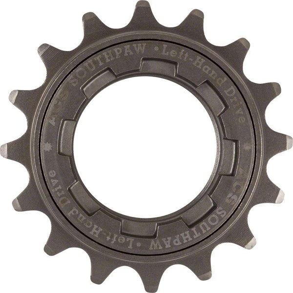 ACS Southpaw Freewheel - 16t Gun Metal For Left Hand Drive