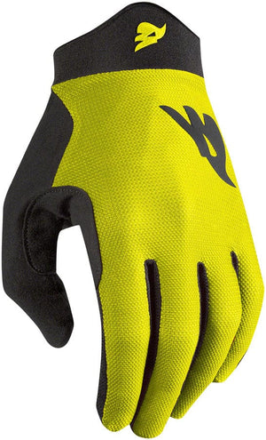 Bluegrass Union Gloves - Fluorescent Yellow Full Finger Medium