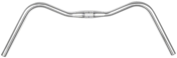 Velo Orange Granola Handlebar - 31.8 60 degree Sweep 30mm Rise 650mm width Silver