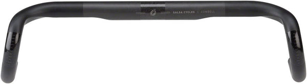 Salsa Cowbell Carbon Drop Handlebar - 31.8mm Clamp 44cm Width Carbon Black