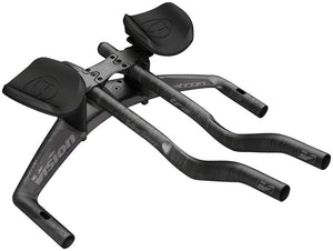 Vision TFA Integrated Handlebar/Aero Bar - Carbon Integrated 90mm 40cm BLK JS Bend