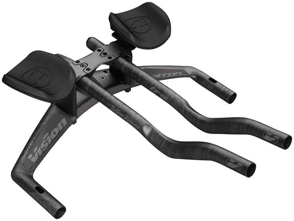 Vision TFA Integrated Handlebar/Aero Bar - Carbon Integrated 90mm 40cm BLK JS Bend
