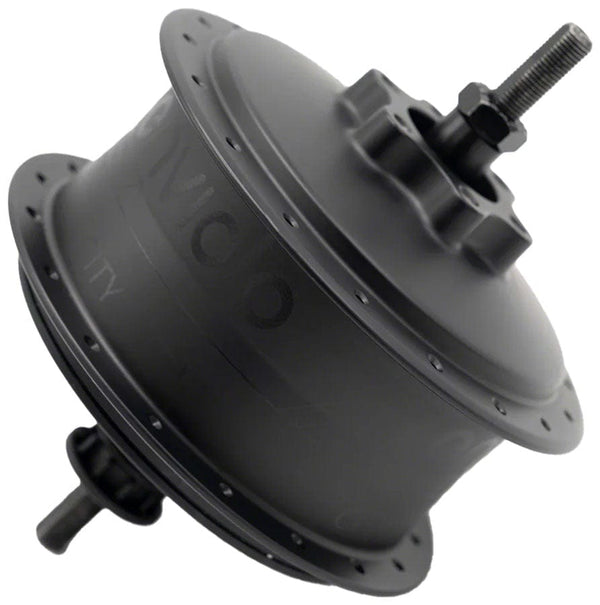Enviolo CVP Internally Geared Hub - City CY24 44t Spline 36 Hole 135mm Bolt-On Axle 6-Bolt Disc BLK
