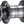 e*thirteen Sidekick Front Hub - 15/20 x 110mm 6-Bolt Disc BLK/Sterling Silver 28H