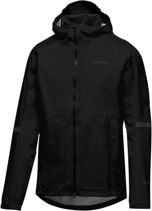 Gorewear Lupra Gore-Tex 2.0 Hooded Jacket - Black Men's Small