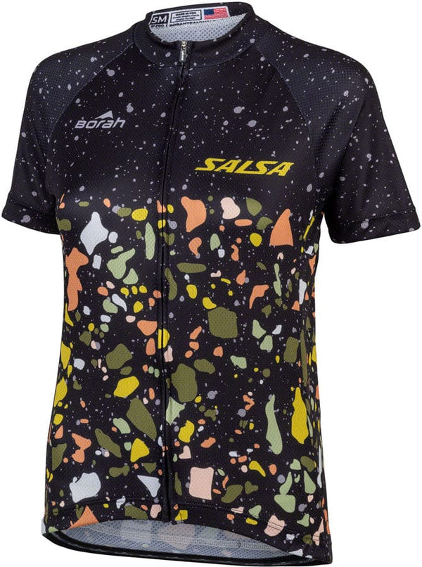 Salsa Women's Terrazzo Jersey - Small Black