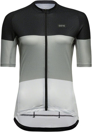 Gorewear Spirit Stripes Jersey - Black/Lab Gray Women's Small 4/6