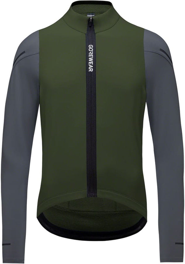 Gorewear Spinshift Thermal Jersey - Green/Graphite Men's X-Large