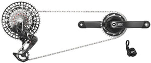SRAM XX SL T-Type Eagle Transmission Power Meter Group - 170mm 34t Chainring AXS POD Controller 10-52t Cassette Rear Derailleur Chain