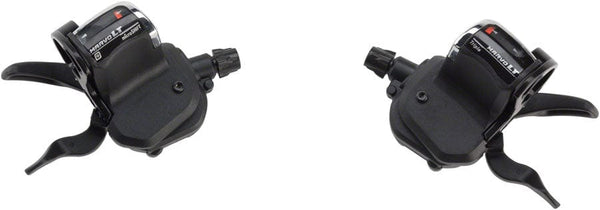 microSHIFT MarvoLT Trigger Shifter Set 9-Speed Double/Triple Steel Lever Optical Gear Indicator Shimano Compatible