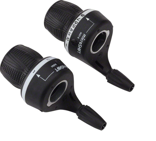 microSHIFT MS29-8 Twist Shifter Set 8-Speed Triple Shimano Compatible