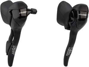 microSHIFT M110 Drop Bar Shift Lever Set 1 x 11-Speed Shimano DynaSys Compatible