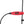 Abus  Combiflex Travel Guard Combo Lock - Red