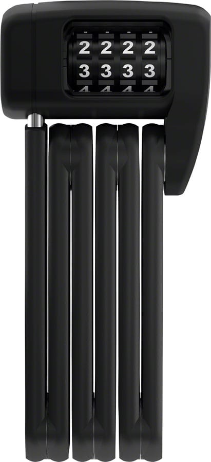 Abus BORDO Lite Mini 6055C/60 Folding Lock - Combination 2' 5mm SH Bracket BLK