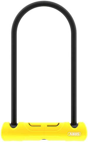 ABUS 402 U-Lock - 4.3x9" Keyed Black Includes bracket