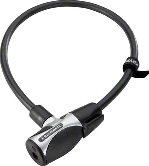 Kryptonite KryptoFlex 1265 Cable Lock - Keyed 65cm x 12mm Black