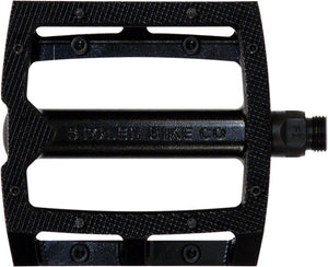 Stolen Throttle Pedals - Platform Aluminum 9/16" Black
