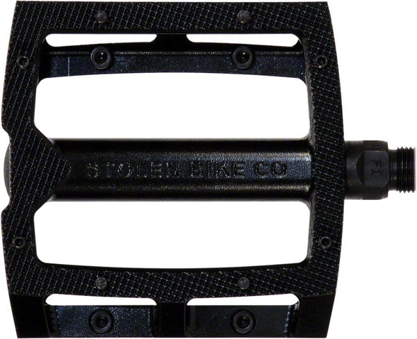 Stolen Throttle Pedals - Platform Aluminum 9/16" Black