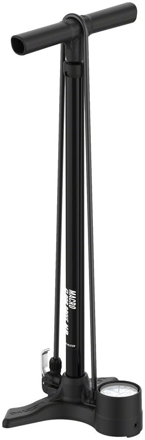 Lezyne Macro Floor Drive DV Floor Pump - Dual Valve 220psi Flat Black