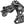 TRP RD-M9070 EVO7 Rear Derailleur - 7-Speed Short Cage 26t Max Clutched BLK/Silver