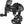 microSHIFT R9 Rear Derailleur - 9-Speed Short Cage Shimano Road Compatible BLK