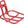 Benno Mini Front Tray Rack - Red