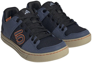 Five Ten Freerider Canvas Flat Shoes - Men's Core Legend Ink/Wonder Steel/Impact Orange 8.5