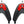 Sidi C-Boost SRS Toe Insert - Black/Red 38-41