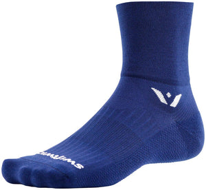 Swiftwick Aspire Four Socks - 4" Navy Small