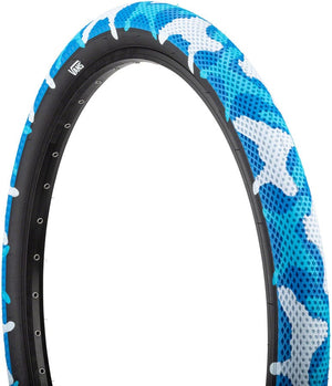 Cult X Vans Tire - 26 x 2.15 Clincher Wire Blue Camo/Black