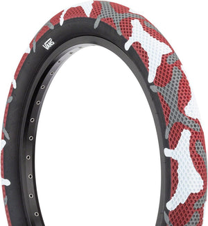 Cult X Vans Tire - 20 x 2.4 Clincher Wire Red Camo/Black