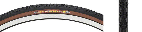 Kenda Kwick Tire - 700 x 30 Clincher Wire Black/Mocha 60tpi