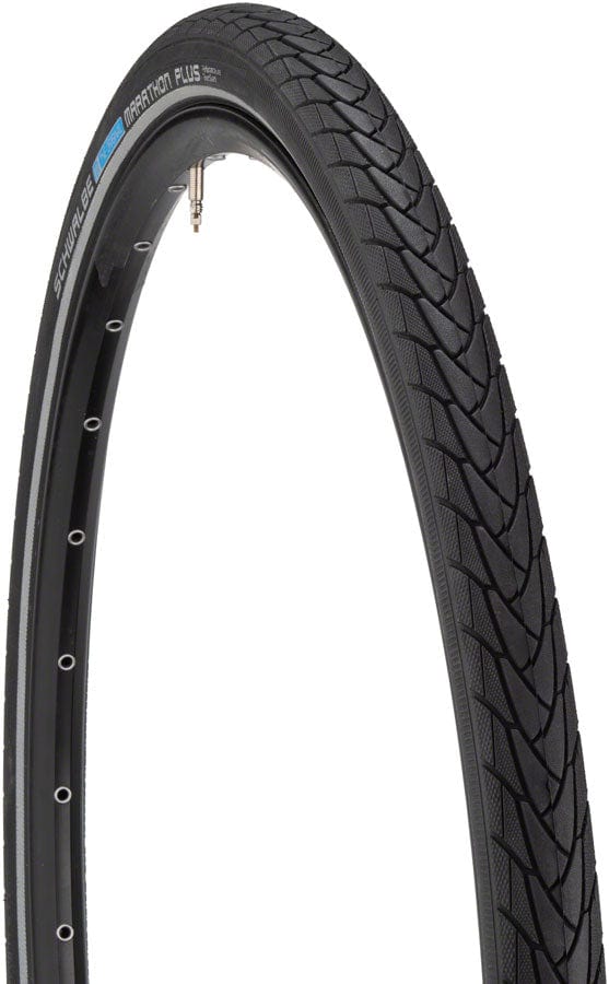 Schwalbe Marathon Plus Tire - 700 x 28 Clincher Wire BLK/Reflective Performance Line