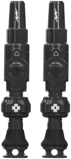 Muc-Off Big Bore Lite Tubeless Valve Stems - Small 30mm Black