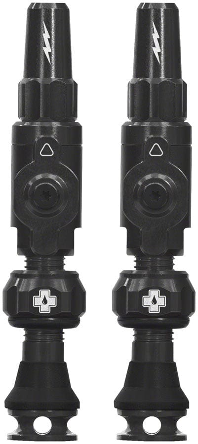 Muc-Off Big Bore Lite Tubeless Valve Stems - Small 30mm Black