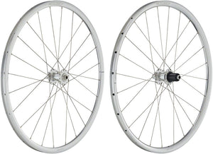 Ritchey Classic Zeta Wheelset - 700c 12 x 100mm 12 x 142mm 6-Bolt HG11 Road Silver
