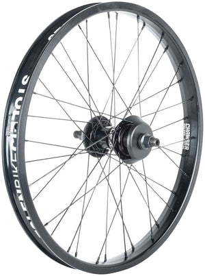 Stolen Rampage Pro Rear Wheel - 20" 14 x 110mm Rim Brake Freecoaster BLK 9T RHD