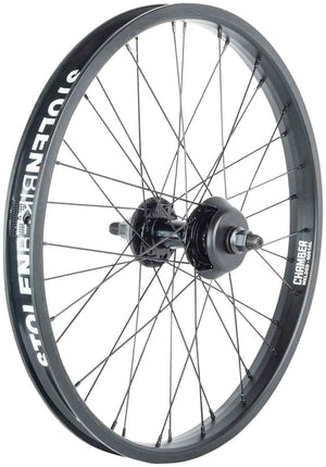 Stolen Rampage Pro Rear Wheel - 20" 14 x 110mm Rim Brake Cassette BLK 9T RHD