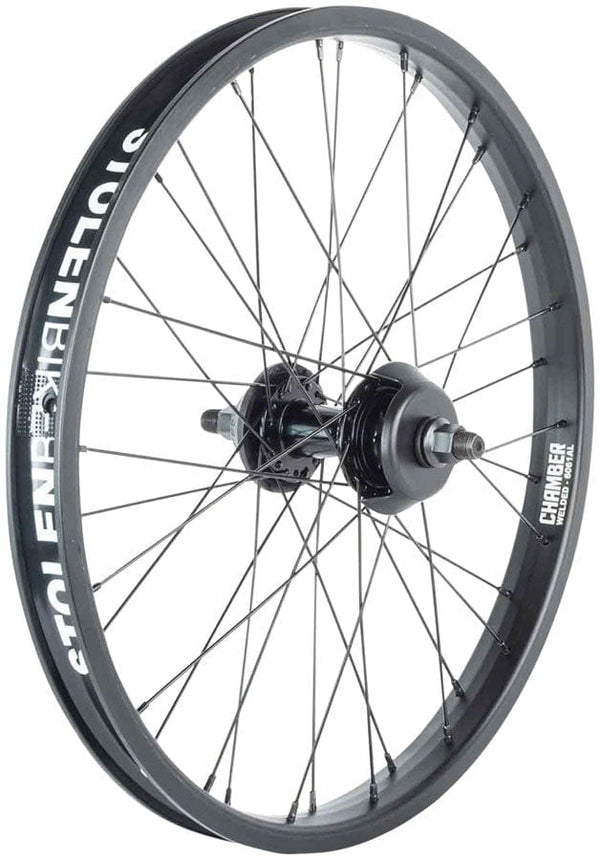 Stolen Rampage Pro Rear Wheel - 20" 14 x 110mm Rim Brake Cassette BLK 9T RHD