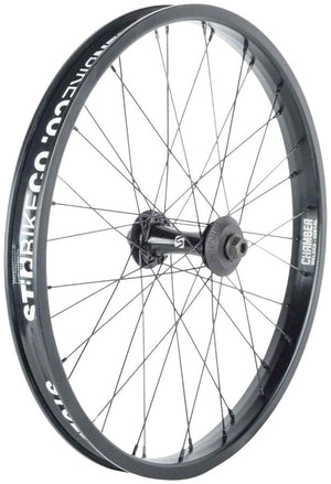 Stolen Rampage Pro Front Wheel - 20" 3/8" x 100mm Rim Brake Black