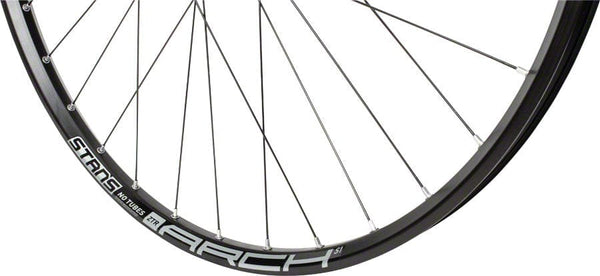 Stan's Arch S1 Front Wheel - 29" 15 x 100mm 6-Bolt Black